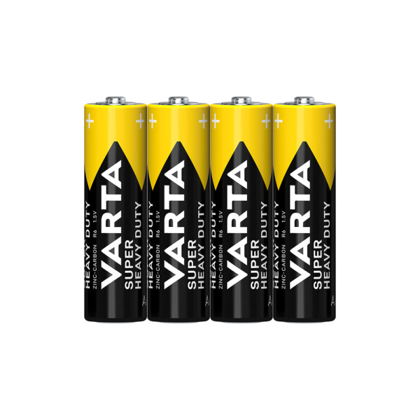 Батарейка VARTA Superlife Mignon 1.5V - R6P/AA 4 шт в пленке