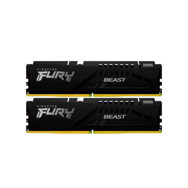 Комплект модулей памяти Kingston FURY Beast KF556C40BBAK2-16 DDR5 16GB (Kit 2x16GB) 5600MHz