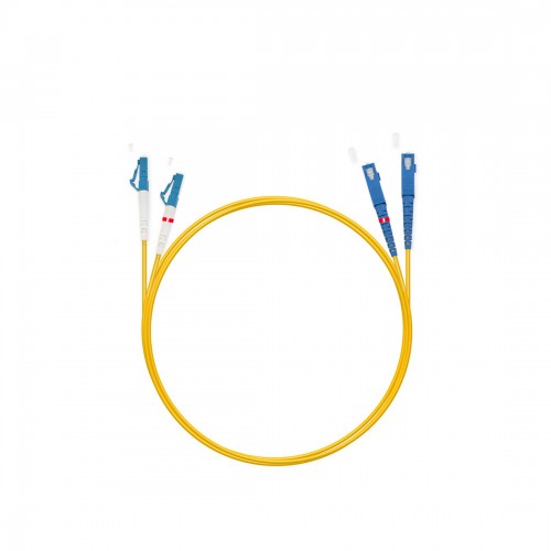 Патч Корд Оптоволоконный SC/UPC-LC/UPC SM 9/125 Duplex 3.0мм 1 м