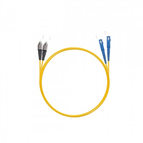 Патч Корд Оптоволоконный SС/UPC-FC/UPC SM 9/125 Duplex 3.0мм 1 м