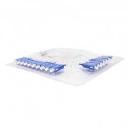 Сплиттер оптоволоконный PLC -1х16 SC/UPC SM