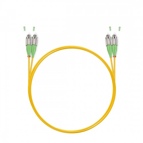 Патч Корд Оптоволоконный FC/APC-FC/APC SM 9/125 Duplex 3.0мм 1 м