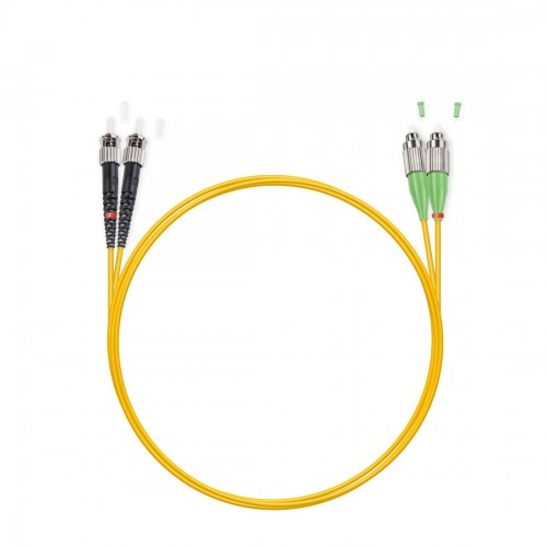 Патч Корд Оптоволоконный FC/APC-ST/UPC SM 9/125 Duplex 3.0мм 1 м