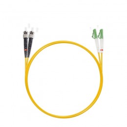Патч Корд Оптоволоконный LC/APC-ST/UPC SM 9/125 Duplex 3.0мм 1 м
