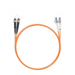 Патч Корд Оптоволоконный LC/UPC-ST/UPC MM OM1 62.5/125 Duplex 3.0мм 1 м