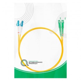 Патч Корд Оптоволоконный SC/APC-LC/UPC SM 9/125 Duplex 3.0мм 1 м