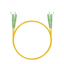 Патч Корд Оптоволоконный SC/APC-SC/APC SM 9/125 Duplex 3.0мм 1 м