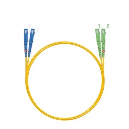 Патч Корд Оптоволоконный SC/UPC-SC/APC SM 9/125 Duplex 3.0мм 1 м
