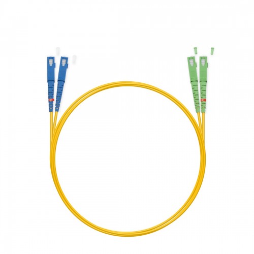 Патч Корд Оптоволоконный SC/UPC-SC/APC SM 9/125 Duplex 3.0мм 1 м