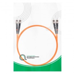 Патч Корд Оптоволоконный ST/UPC-ST/UPC MM OM1 62.5/125 Duplex 3.0мм 1 м