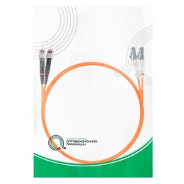 Патч Корд Оптоволоконный LC/UPC-ST/UPC MM OM2 50/125 Duplex 3.0мм 1 м