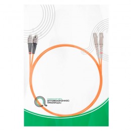 Патч Корд Оптоволоконный SC/UPC-FC/UPC MM OM2 50/125 Duplex 3.0мм 1 м