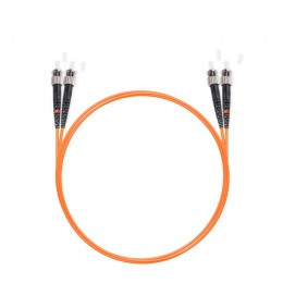 Патч Корд Оптоволоконный ST/UPC-ST/UPC MM OM2 50/125 Duplex 3.0мм 1 м