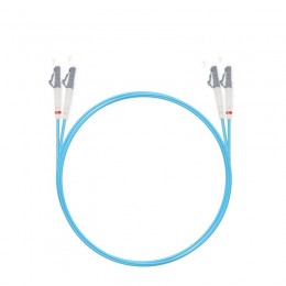 Патч Корд Оптоволоконный LC/UPC-LC/UPC MM OM3 50/125 Duplex 3.0мм 1 м