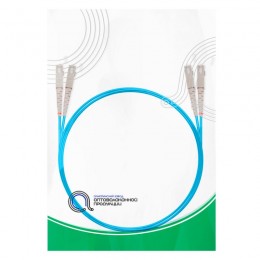 Патч Корд Оптоволоконный SC/UPC-SC/UPC MM OM3 50/125 Duplex 3.0мм 1 м