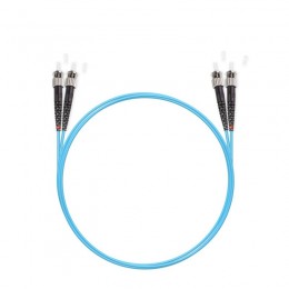 Патч Корд Оптоволоконный ST/UPC-ST/UPC MM OM3 50/125 Duplex 3.0мм 1 м