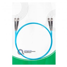 Патч Корд Оптоволоконный ST/UPC-ST/UPC MM OM3 50/125 Duplex 3.0мм 1 м