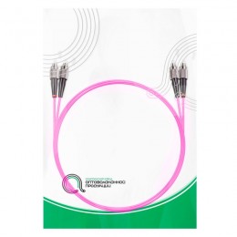 Патч Корд Оптоволоконный FC/UPC-FC/UPC MM OM4 50/125 Duplex 3.0мм 1 м