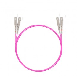 Патч Корд Оптоволоконный SC/UPC-SC/UPC MM OM4 50/125 Duplex 3.0мм 1 м