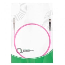 Патч Корд Оптоволоконный SC/UPC-ST/UPC MM OM4 50/125 Simplex 3.0мм 1 м