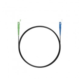 Абонентский FTTH Патч Корд SС/UPC-SC/APC SM 1 м Black