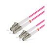 Патч Корд Оптоволоконный LC/UPC-LC/UPC MM OM4 50/125 Duplex 3.0мм 3 м