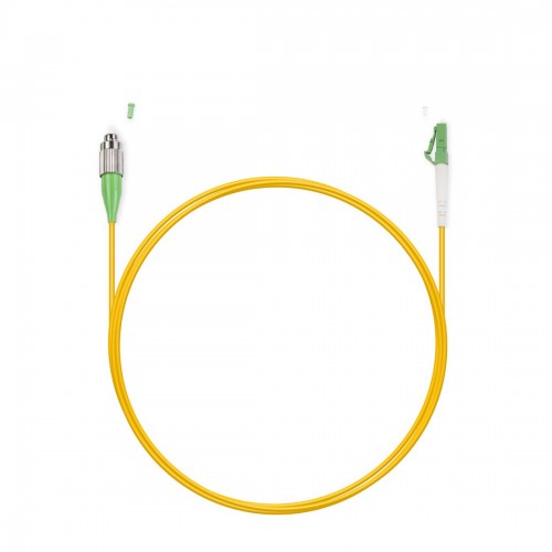 Патч Корд Оптоволоконный FC/APC-LC/APC SM 9/125 Simplex 2.0мм 1 м