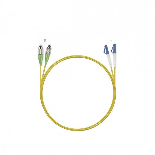 Патч Корд Оптоволоконный FC/APC-LC/UPC SM 9/125 Duplex 2.0мм 1 м