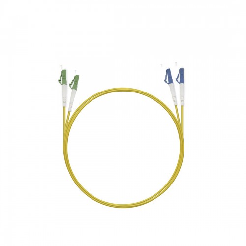 Патч Корд Оптоволоконный LC/APC-LC/UPC SM 9/125 Duplex 2.0мм 1 м