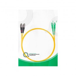 Патч Корд Оптоволоконный SC/APC-FC/UPC SM 9/125 Duplex 2.0мм 1 м
