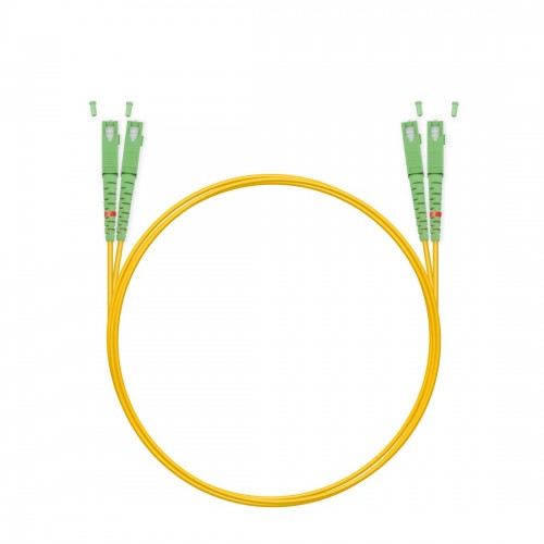 Патч Корд Оптоволоконный SC/APC-SC/APC SM 9/125 Duplex 2.0мм 1 м