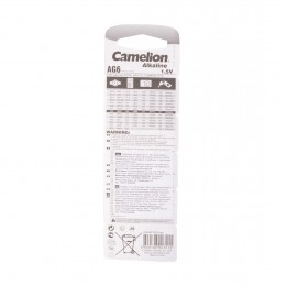 Батарейка CAMELION Alkaline AG6-BP10(0%Hg) 10 шт. в блистере