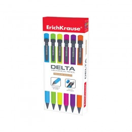 Карандаш механический ErichKrause® Delta 0.5мм, НВ (упак./12 шт.)