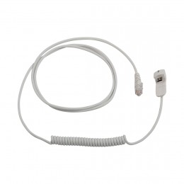 Противокражный кабель Eagle A6150BW (Reverse Micro USB - Micro USB)