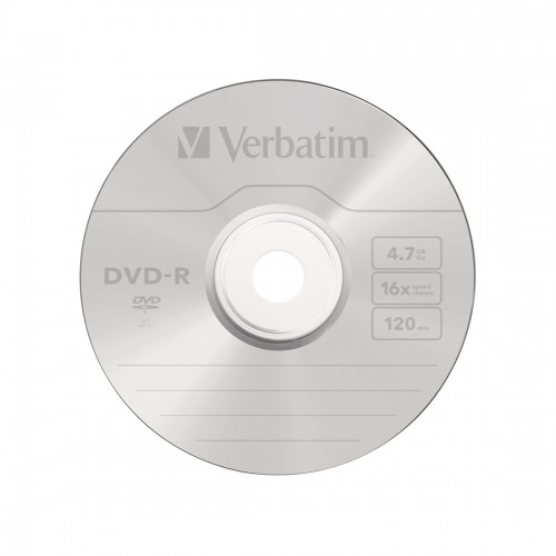 Диск DVD-R Verbatim (43548) 4.7GB 50штук Незаписанный