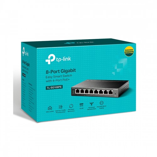 Коммутатор TP-Link TL-SG108PE