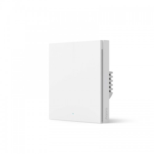Настенный выключатель одноклавишный AQARA Smart Wall Switch H1(No Neutral, Single Rocker)