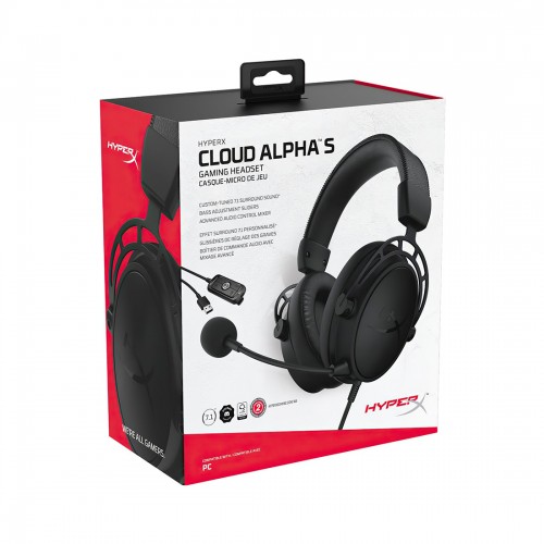 Гарнитура HyperX Cloud Alpha S Black 4P5L2AA