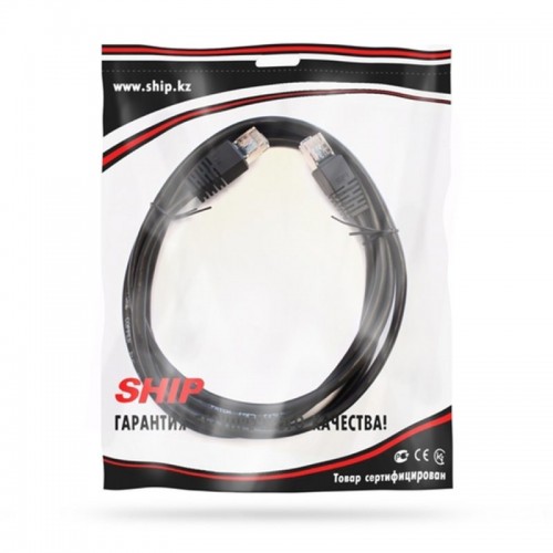 Патч Корд SHIP Cat.5e FTP LSZH RJ-45 2 м S4025BK0200-P