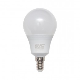 Эл. лампа светодиодная SVC LED G45-9W-E14-6500K, Холодный