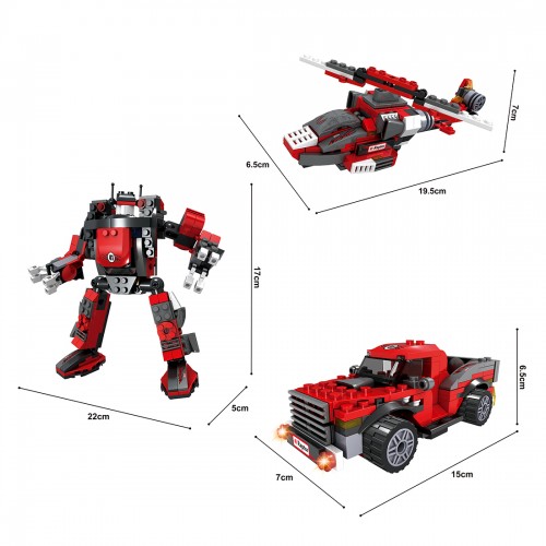 Игровой конструктор Keyixing 25620 КАПИТАН (286 деталей в наборе)