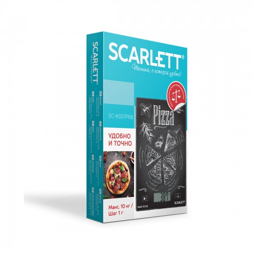 Весы кухонные Scarlett SC-KS57P66