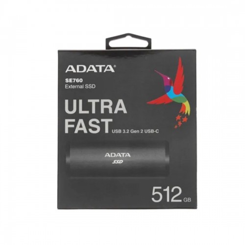 Внешний SSD диск ADATA 512GB SE760 Серый