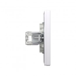 Розетка двойная компьютерная SE EPH4800121 Asfora RJ45 кат. 6 в сборе белый