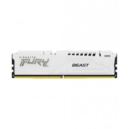 Модуль памяти Kingston FURY Beast White XMP EXPO KF552C40BW-16 DDR5 16GB 5200MHz