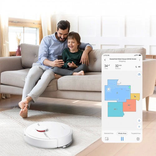 Робот-пылесос Dreame Robot Vacuum D9 Max Белый