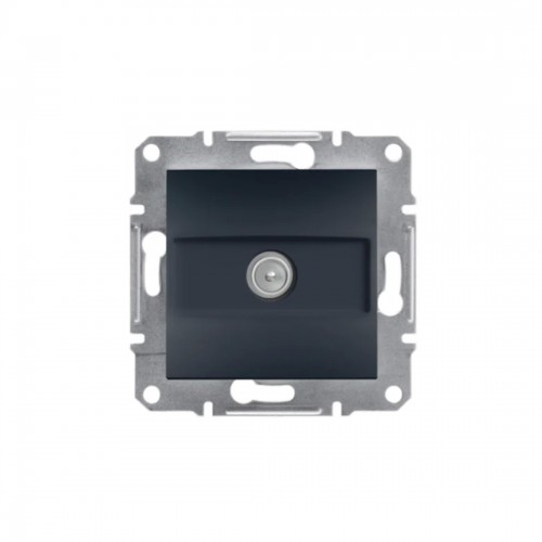 Розетка TV SE EPH3200171 Asfora оконечная механизм антрацит