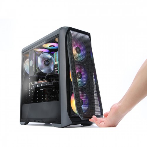 Компьютерный корпус Zalman N5 MF Black без Б/П