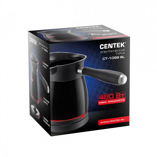 Электрическая турка Centek CT-1098 Черный