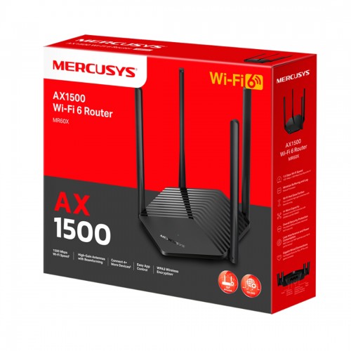 Маршрутизатор Mercusys MR60X